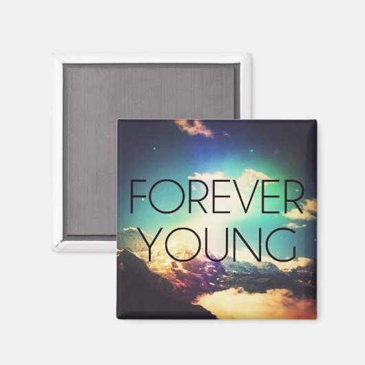 FOREVER YOUNG MAGNEET (Voorkant / Achterkant)