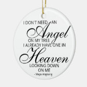 Forever Young Memorial Ornament (Links)