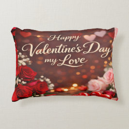 'Forever Your Valentine' Accent Pillow Kussen