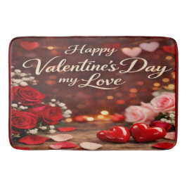 'Forever Your Valentine' Bath Mat