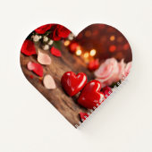 'Forever Your Valentine' Spiral Notebook Notitieboek (Achterkant)