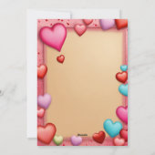 Forever Yours - Elegante Kaart voor Valentijn (Achterkant)