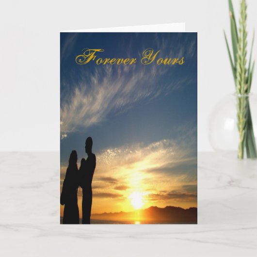 Forever Yours/ Valentine's Day_ Carte (Devant)