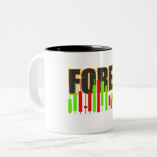 Forex Candles Mok (Voorkant links)