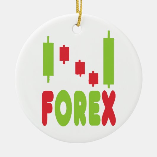 Forex FX-handel Keramisch Ornament (Voorkant)