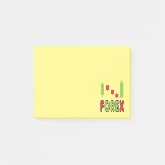 Forex FX-handel Post-it® Notes (Voorkant)
