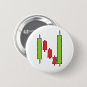 Forex FX-handel Ronde Button 5,7 Cm (Voorkant /achterkant)