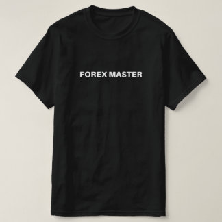 Forex Master Forex Trader Mannen Black T-Shirt