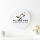 Forex Mentality Acrylic Wall Clock Grote Klok (Huis)