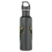 Forex mindset | motivatie | stierenmarkt waterfles  (Achterkant)