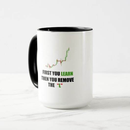 Forex Trader Mindset Mug (Devant gauche)