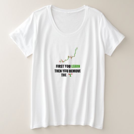 Forex Trader Mindset T-Shirt (Design voorkant)