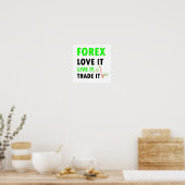 Forex Trader Print, Value Poster Paper (Matte) (Cuisine)