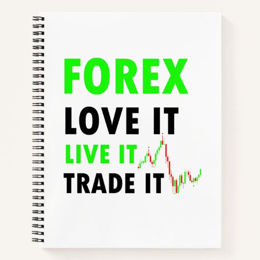 Forex Trader Spiral Notitieboek (Voorkant)