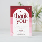 Forfait Entreprise Merci Retro élégant Insertion (Debout devant)