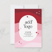 Forfait Entreprise Merci Retro élégant Insertion (Dos)