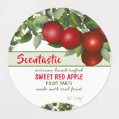Forfait Red Apple Fruit Étiquettes (Design 2)