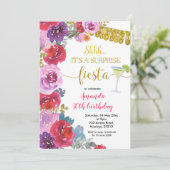 Forfait surprise Fête Anniversaire Invitation (Debout devant)