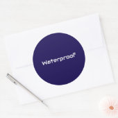 Forfait Water Proof Blue White Étiquette Splash Fr (Enveloppe)