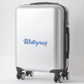 Forfait Water Proof Splash Free Étiquette Blue Cla (Sur valise)