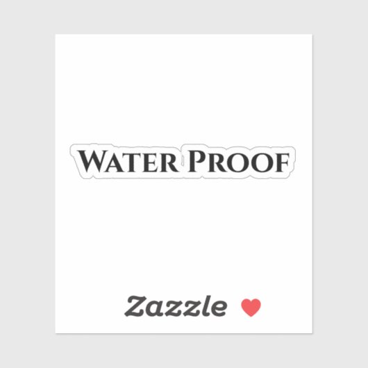 Forfait Water Prosph Gratuit Étiquette Black White (Feuille)