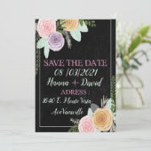 Forfaitaire aankondigingskaart aankondiging (Staand voorkant)