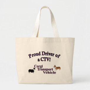 Forfaitaire driver van een CTV Grote Tote Bag