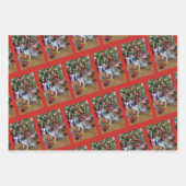 Forfaitaire papiervelset voor vier Baby: 3 Inpakpapier Vel (Voorkant)