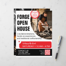 Forge Open Huis Smid Vlieger