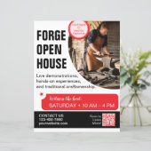 Forge Open Huis Smid Vlieger (Staand voorkant)