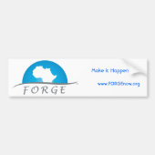 FORGE Standard-Bumpersticker Bumpersticker (Voorkant)