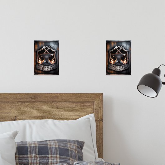 Forged by Fire – Blacksmith Emblem (Chambre à coucher)