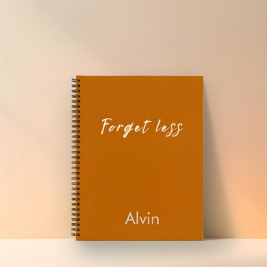 Forget Less – Notebook Quotes Notitieboek
