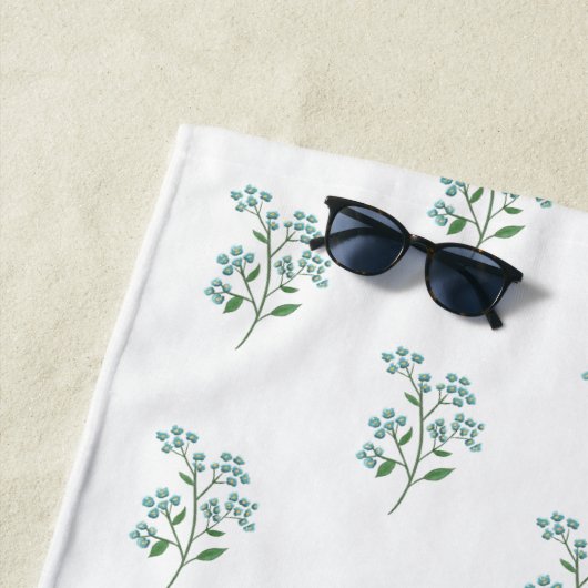 Forget Me Not Bloemen Preppy Studentenhuis of Hous Strandlaken (In situ)