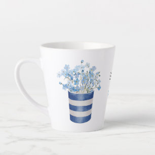 Forget Me Not Bloemliefhebber Keramiek Latte Mok