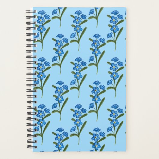 Forget Me Not Flower Planner beroemd gemaakt door  (Voorkant)