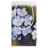 FORGET-ME-NOTS FLOWER GIFT BAG KLEIN CADEAUZAKJE (Voorkant)