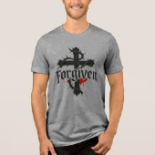 Forgiven Tri-Blend Shirt (Voorkant)