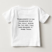 FORGIVENESS Toddler T-Shirt (Achterkant)