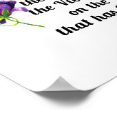 Forgivenss is de geur poster (Hoek)