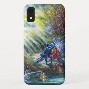 FORGOTTEN ROOS vecht tegen nachten, geld en duivel iPhone XR Hoesje
