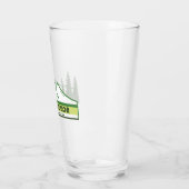 Forillon Nationaal Park Groene Strepen Glas (Links)