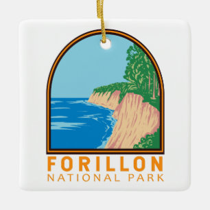 Forillon National Park Canada  kunst Keramisch Ornament