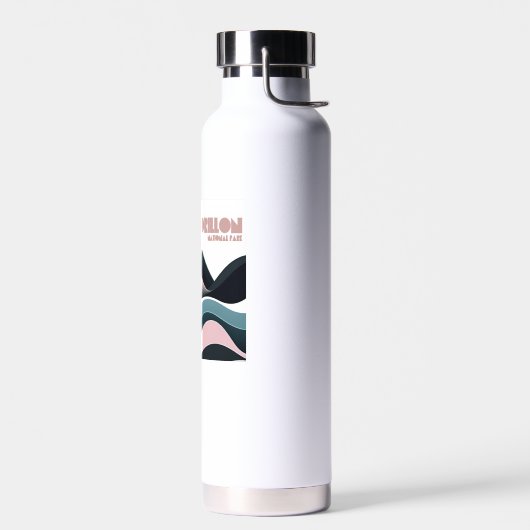 Forillon National Park Gekleurde heuvels Waterfles (Links)