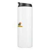 Forillon National Park Pine Trees Sun Thermosbeker (Geroteerd rechts)