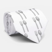 Fork en Spoon Stropdas (Opgerold)