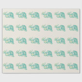 Fork in de weg Grappige fiets Cadeaupapier (Vlak)