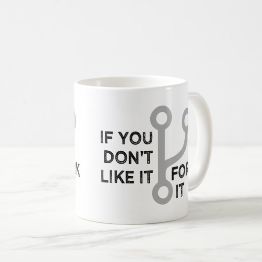 Fork IT-Mok Koffiemok (Voorkant rechts)