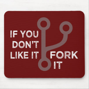 Fork It Mousepad Muismat