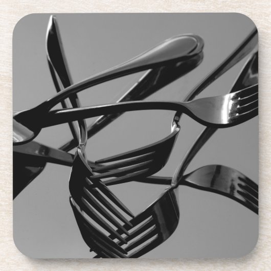 Fork Levitation Drankjes Onderzetter (Voorkant)